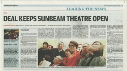 2月20日Deal keeps Sunbeam theatre open_南華早報